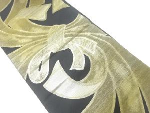 アンティーク　束ね熨斗模様織出し袋帯（材料）